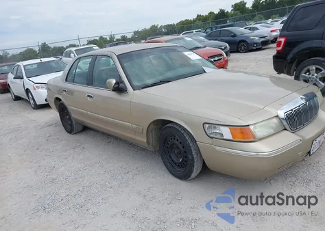 1999 Mercury Grand Marquis Gs z USA, uszkodzony, nr VIN 2MEFM74W2XX701994